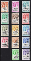 1960. TRISTAN Da CUNHA. Queen Elisabeth II. Complete Set With 14 Stamps With Maritime Life,... (Michel 28-41) - JF544396 - Tristan Da Cunha