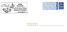 001 Enveloppes Prêt à Poster PAP 08 Ardennes Amagne Pays Rethelois Course De Voitures à Pédales Dimanche De Pentecôte - Prêts-à-poster:Overprinting/Blue Logo