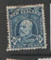 New Zealand  1909  SG  393  8d  Perf 14x14.1/2    Fine Used - Gebruikt