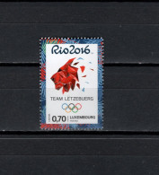 Luxemburg 2016 Olympic Games Rio De Janeiro Stamp MNH - Zomer 2016: Rio De Janeiro