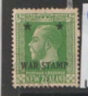 New Zealand  1915  SG 452  1/2d Overprinted WAR STAMP     Fine Used - Usados