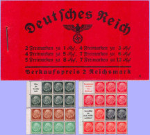 REICH 1936 - MH 36.3 ONr. 4 Markenheftchen / Carnet / Booklet ** - Hindenburg - Markenheftchen