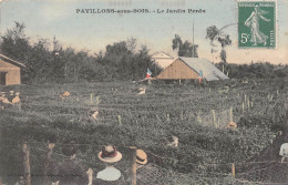 PAVILLONS-sous-BOIS (Seine-Saint-Denis) - Le Jardin Perdu - Tirage Couleurs (RARE) - Voyagé (2 Scans) - Les Pavillons Sous Bois