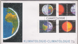 Climate Change, FDC, 2008, FV Euro 2.75, Belgium, Condition As Per Scan - Brieven En Documenten