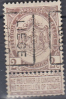 178 Voorafstempeling Op Nr 55 - LIEGE 1898 -  Positie B - Roller Precancels 1894-99