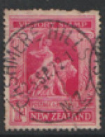 New  Zealand  1920 SG  454a   1d Victory  Bright Carmine  Fine Used - Oblitérés
