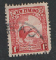 New  Zealand  1935 SG  557c  1d  Die 11  Perf  14x13.1/2    Fine Used - Used Stamps