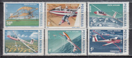 Romania 1987 - Motorless Aircraft, Mi-Nr. 4353/58, MNH** - Unused Stamps