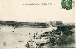 K E R S A I N T   - LA PLAGE De TREMAZAN - - Kersaint-Plabennec