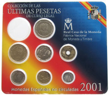 SPAIN SET 2001 #bs19 0001 - Mint Sets & Proof Sets