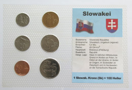 SLOVAKIA SET UNC #bs19 0173 - Slovakia