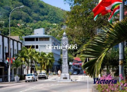 Seychelles Mahé Victoria Clock Tower New Postcard - Seychelles