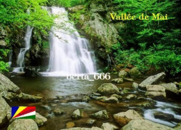 Seychelles Praslin Island Vallee De Mai Park Waterfall UNESCO New Postcard - Seychelles