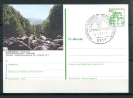 ALLEMAGNE - Ganzsache (Entier Postal) Michel P 134 I10/151 - Lautertal Odenwald - Cartes Postales Illustrées - Oblitérées