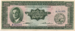 Philippines  200 Peso ND 1949 P-140 UNC - Philippinen