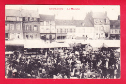 F-62-Audruicq-04A20  Le Marché, Grosse Animation, Cpa BE - Audruicq