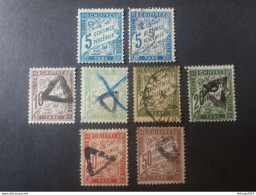 FRANCE FRANCE 1869 Timbres Taxe Oblitere Triangle Type Duval (1881 à 1935) - 1960-.... Used