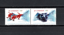 Canada 2006 Olympic Games Turin Torino, Set Of 2 MNH - Inverno2006: Torino