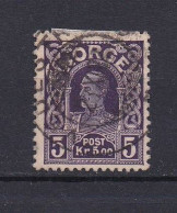 NORVEGE 1911 TIMBRE N°87 OBLITERE HAAKON VII - Gebraucht