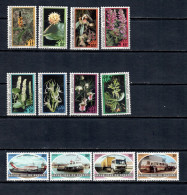 Burundi-1995 .2 Issues- Transport-4v+Flowers-8 V..MNH - Collections