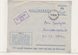 Zweden Militaire Zegel Cat. Michel Omslag - Militaires