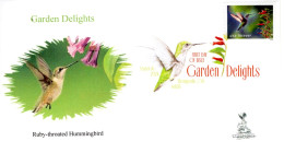 Garden Delights First Day Cover, From Toad Hall Covers!  #4 Of 4 - 2011-...