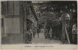 78 - B30858CPA - ACHERES - Hotel Restaurant De La Gare - Parfait état - YVELINES - Acheres