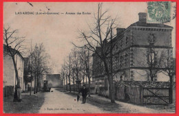 47 - B28497CPA - LAVARDAC - Avenue Des écoles - Très Bon état - LOT-ET-GARONNE - Lavardac