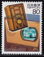 (ds86) Japan 20th Centurry No.11 Radio Television MNH - Unused Stamps