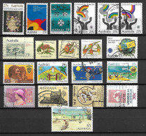 AUSTRALIE   -  1982 / 84  .     L O T  De   20 Oblitérés - Used Stamps