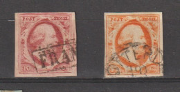 Pays-Bas N° 2 - 3 - Used Stamps