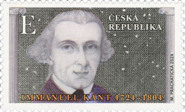 Czech Republic - 2024 - Personalities - Immanuel Kant, Prussian Philosopher - Mint Stamp - Unused Stamps