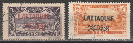 Lattaquie N° 9 Et 11 - Used Stamps