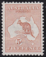 Australia    .   SG    .   8 (2 Scans)    .    1913/14         .   *      .     Mint-hinged - Mint Stamps