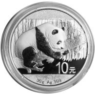 CHINA Panda 2016 Bullion Coin 30 G Fine Silver BU - Chine