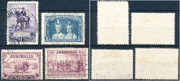 Australia, 4 Better Stamps But With Minor Defects - Used Stamps