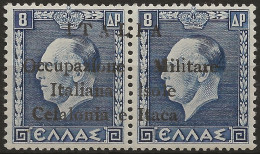 OICI10N-1941 Occup. Italiana CEFALONIA E ITACA, Sass. Nr. 10, Francobollo Nuovo Senza Linguella **/ - Cefalonia & Itaca