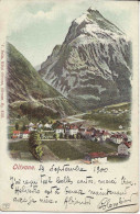 Olivone, A Colori, Viaggiata 1900 Con Francobollo UPU - Olivone