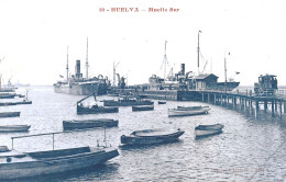 ESPAÑA - Tarjeta Postal - HUELVA - MUELLE SUR - Huelva