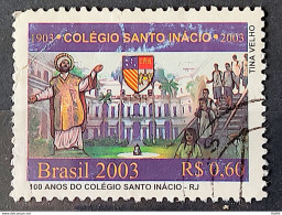 C 2523 Brazil Stamp Santo Inacio School Religion Education 2003 Circulated 1 - Oblitérés