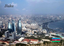 Azerbaijan Baku Flame Towers New Postcard - Azerbaïjan