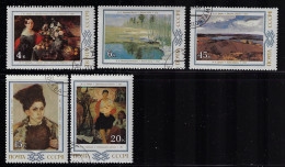 RUSSIA 1983  SCOTT #5184-5188   USED - Oblitérés