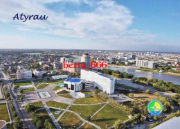 Kazakhstan Atyrau Aerial View New Postcard - Kazakhstan