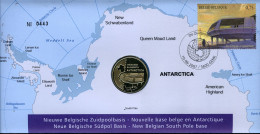België 3661 NUM - Numisletter - De Zuidpool - L'Antarctique - Princess Elisabeth - Antarctica - François Schuiten - 2007 - Numisletter