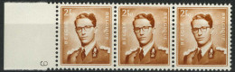 België 1028P3-V1 ** - Koning Boudewijn Met "4 Sterren" - "4 étoiles" - Cote:: € 13,00 - 1931-1960