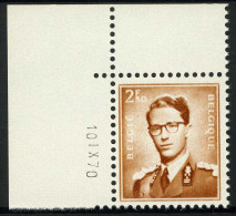 België 1028P3-V2 ** - Koning Boudewijn - Roi Baudouin - Ereteken - Médaille - Cote: € 13,00 - 1931-1960