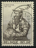 België 1213-V1 - Punt Achter Mercator - Point Après Mercator - Cote: € 5,00 - 1961-1990