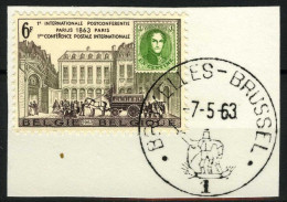 België 1250-V - Punt Boven R - Point Sur Le R De Conférence  - Cote: € 5,00 - 1961-1990