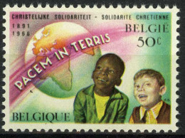 België 1360-V2 ** - Satelliet Onderaan Links Van Wereldbol - Satellite - Cote: € 7,00 - 1961-1990