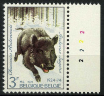 België 1733-V - Rood Punt Op I - Point Rouge Sur Le I - Cote: € 4,00 - 1961-1990